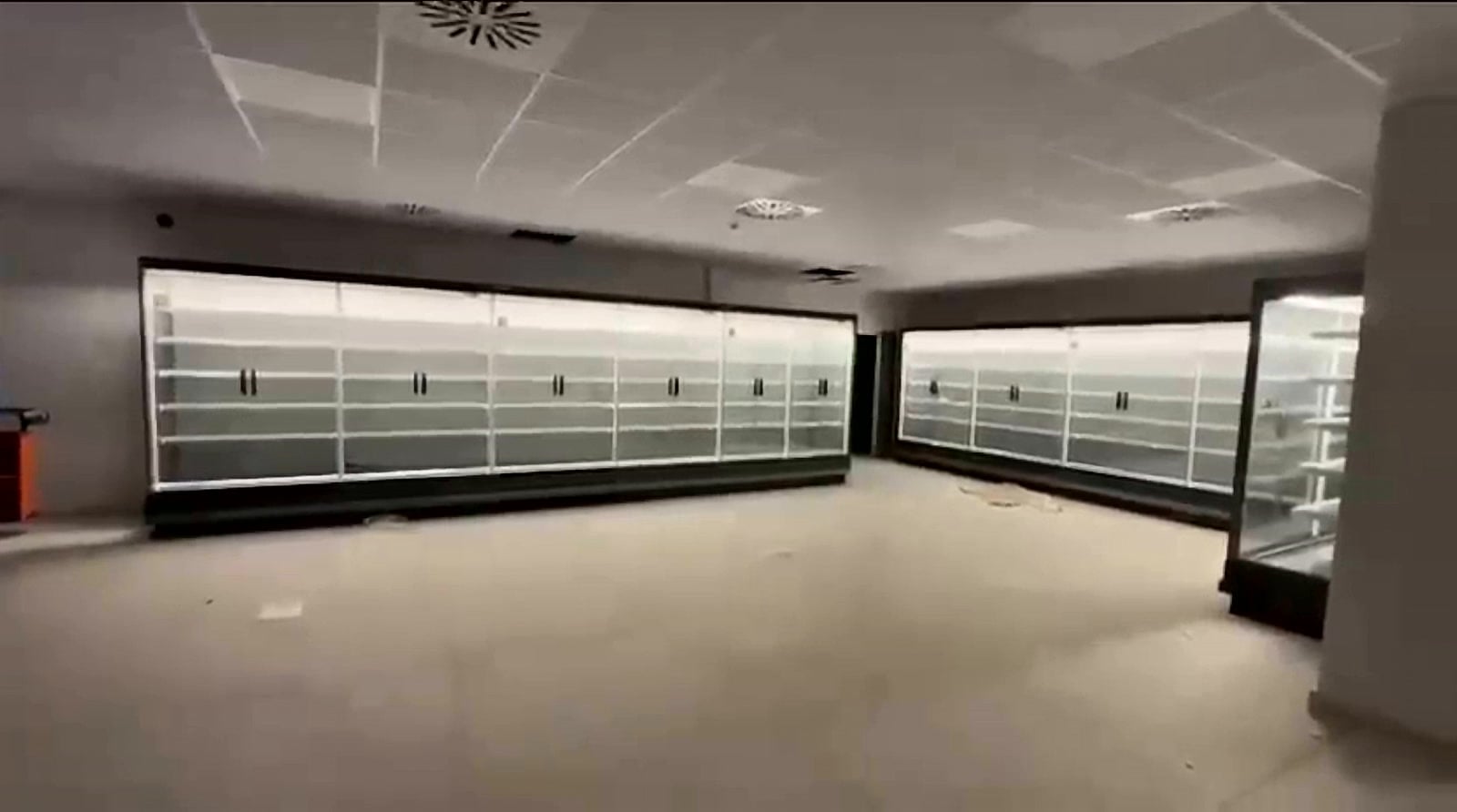 Yalova'da market soğutma projesi: soğutucu reyonlar