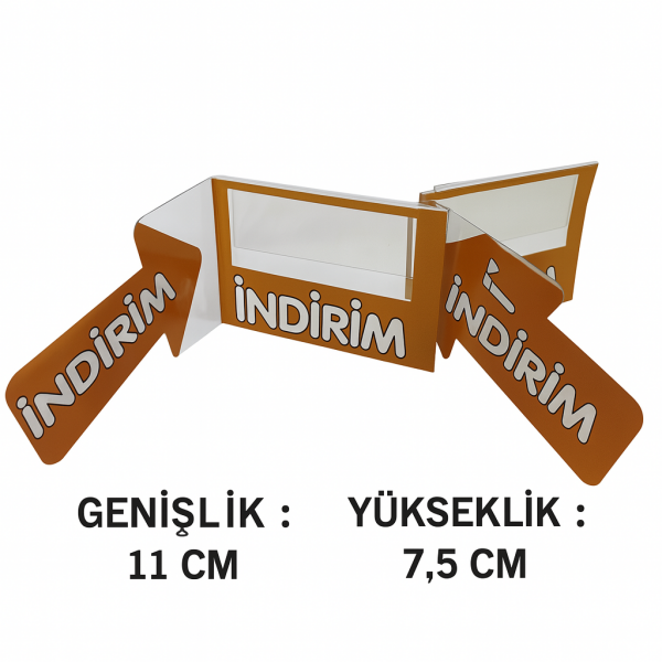 İndirim Kulakçığı (10 Lu Paket)