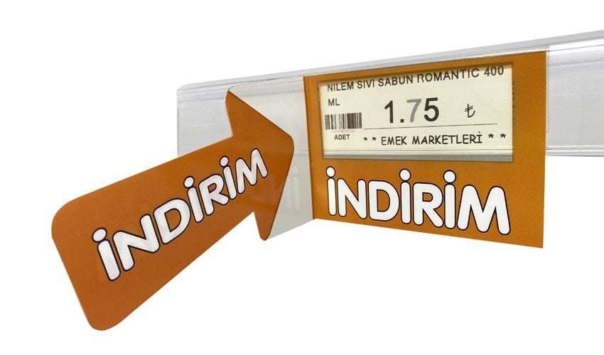 İndirim Kulakçığı (10'lu Paket)