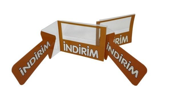 İndirim Kulakçığı (10'lu Paket)