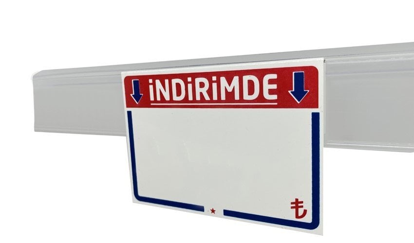 İndirim Etiketliği Cepsiz (25'li Paket)