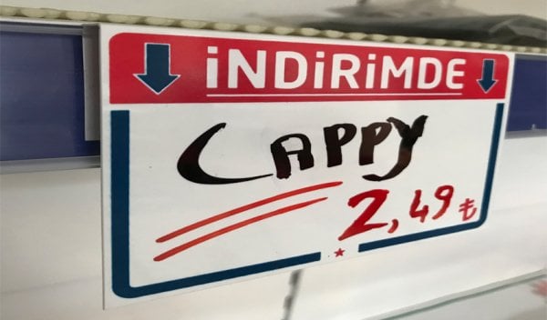 İndirim Etiketliği Cepsiz (25'li Paket)