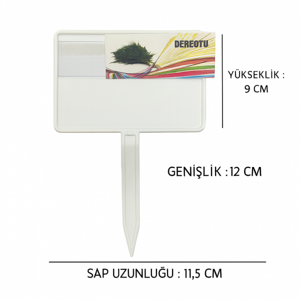 Saplanabilir Cepli Etiket  (10 Lu Paket)
