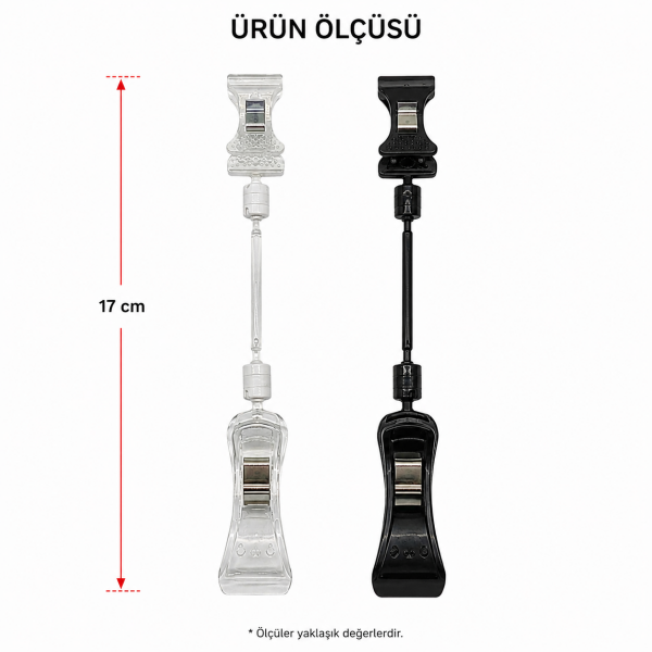 Büyük Mandal Mini Mandal 5 cm (10'lu Paket)