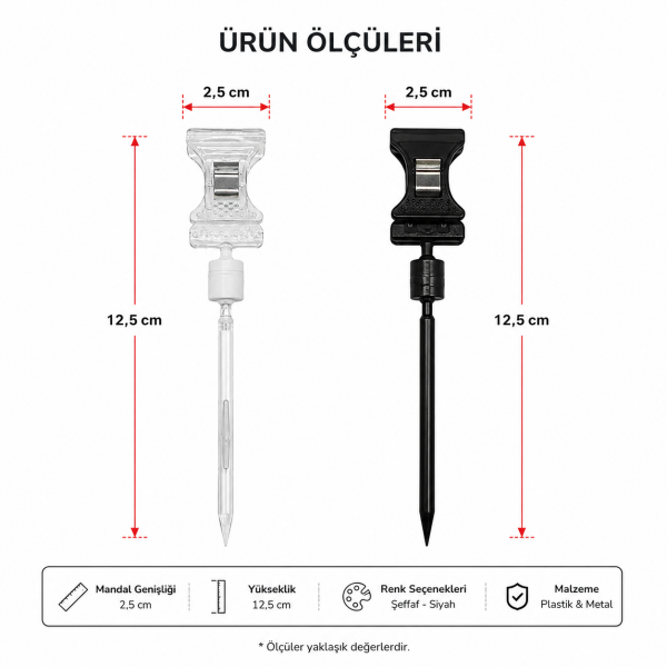 Saplama Mini Mandal (10lu paket)