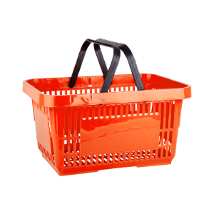 (5'li Paket) PLASTİK EL SEPETİ 28 LİTRE