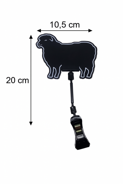 Büyük Mandallı Fiyatlık Kuzu 5 cm (10'lu Paket)