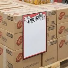 Baskılı Kuşe Etiket 21x30 (50'li Paket) (Kod: YI-2413)