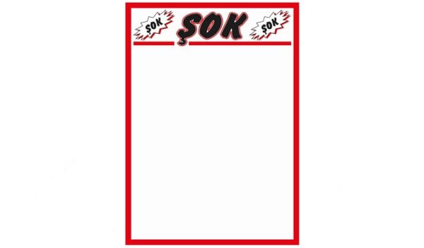 Baskılı Kuşe 21x30 (50 Li Paket)