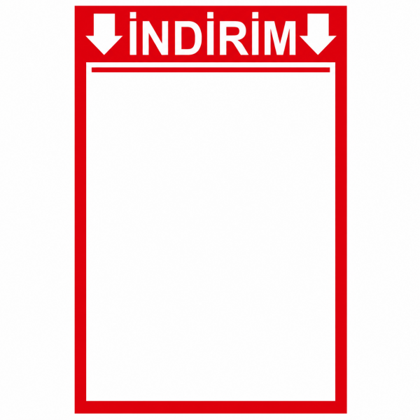 Baskılı Kuşe Etiket 16x21 (50 Li Paket)