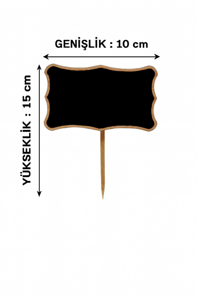 Saplamalı Kara Tahta (10 Lu Paket)