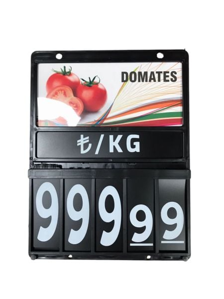 Beş Haneli Manav Kasetliği 10'lu Paket