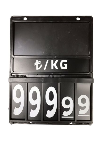 Beş Haneli Manav Kasetliği 10'lu Paket