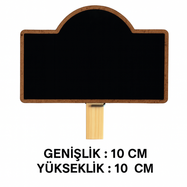 Mandallı Kara Tahta (10 Lu Paket)