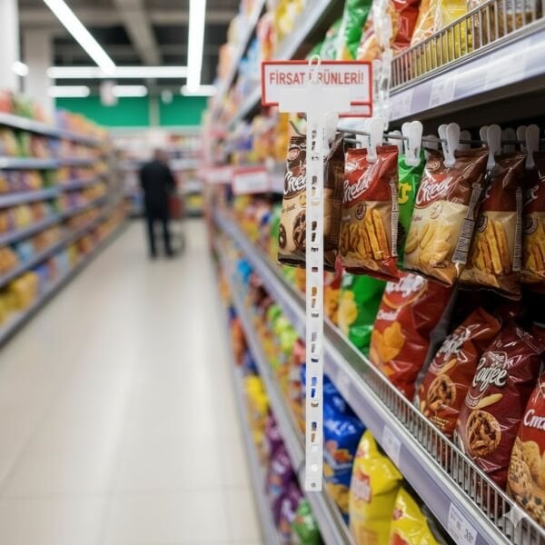 Ürün Asma Çubuğu (Asalak) 12'Li Askı (10 Lu Paket)