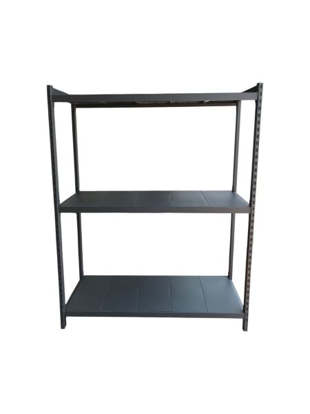 Hafif Yük Metal Raf Sistemi 180x60x200 cm 3 Katlı