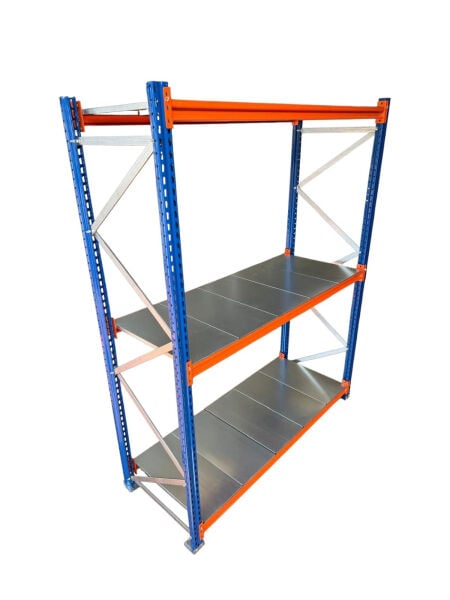 Depo Midi Raf Sistemleri 3 Katlı 120x60x200 cm Ünitesi