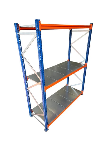 3 Katlı Midi Rack Depo Raf Ünitesi 60x150xH200