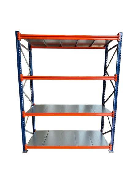 Depo Midi Raf Sistemleri 4 Katlı 150x60x200 cm Ünitesi