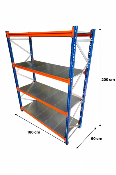 Midi rack ünite 60x180xh200 4 katlı