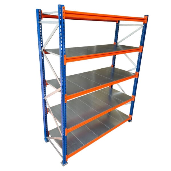 Depo Midi Raf Sistemleri 5 Katlı 180x60x200 cm Ünitesi
