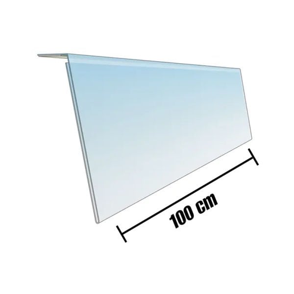 Etiket Profili (Üstten Yapışkanlı) Hel Td-004/ 100 Cm (10 Lu Paket)