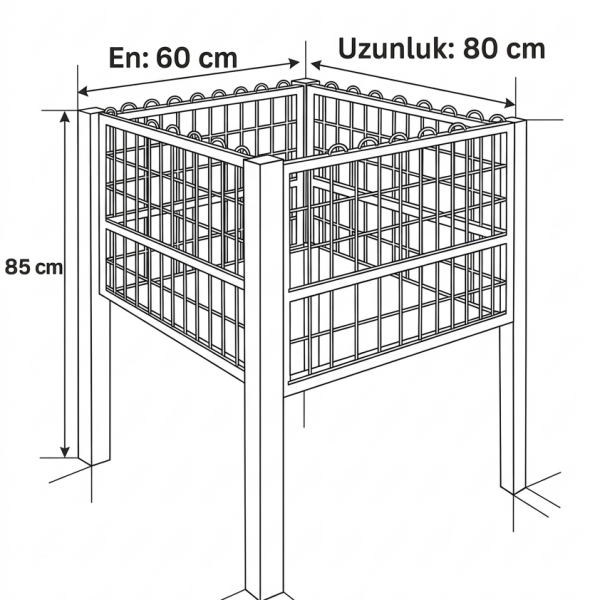 Plastik Promosyon Havuzu 60x80 cm - Teşhir Sepeti