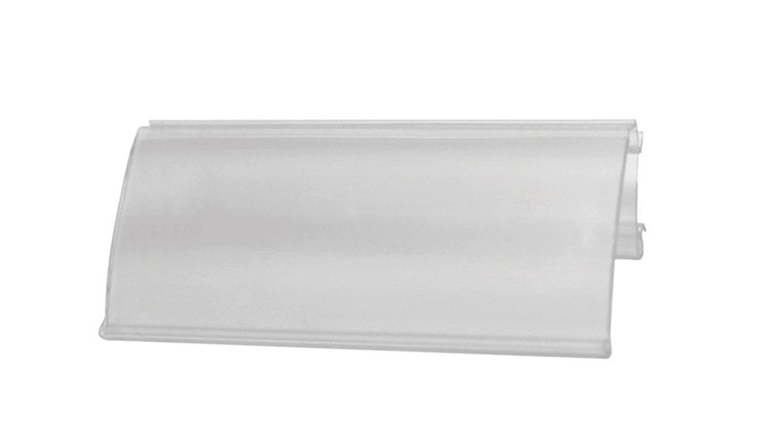 Sallantılı Şeffaf Etiket Profili 100 cm (10 Lu Paket)