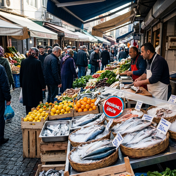 Sarkıtmalı İndirimli Ürün Etiketi (25 Li Paket)