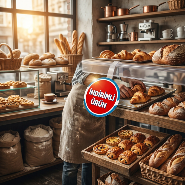 Sarkıtmalı İndirimli Ürün Etiketi 25'li Paket