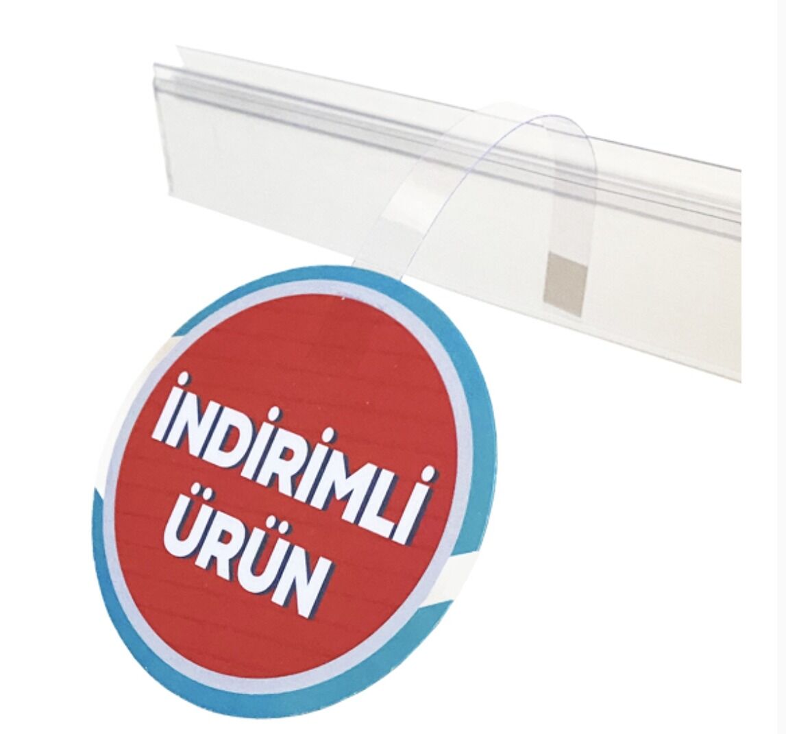 Sarkıtmalı İndirimli Ürün Etiketi (25 Li Paket)