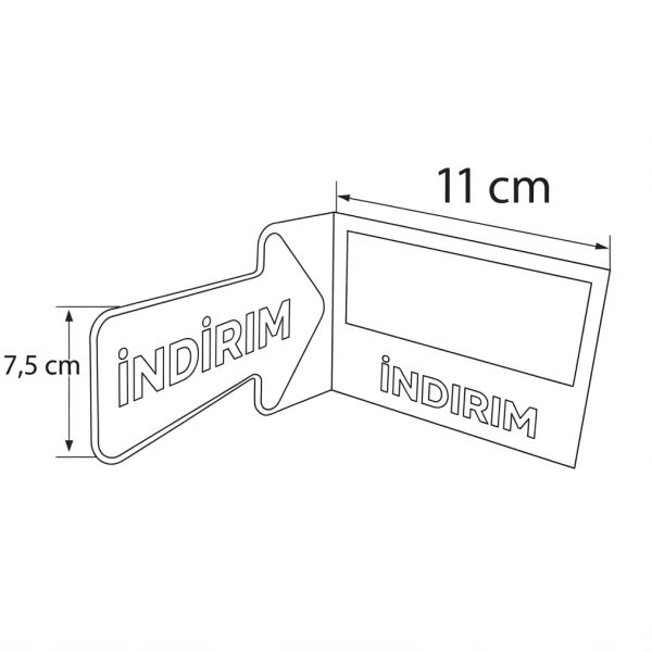 İndirim Kulakçığı (10) 'lu Paket