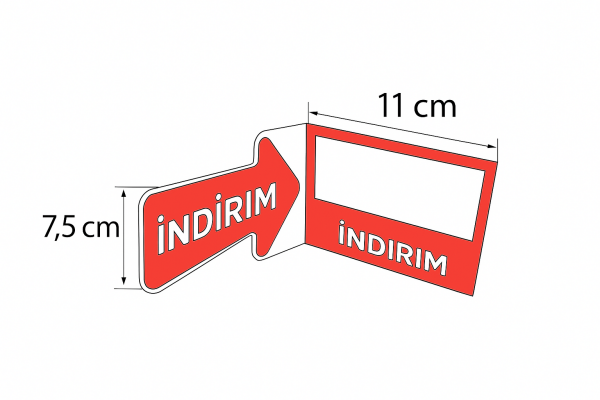 İndirim Kulakçığı (10 Lu Paket)