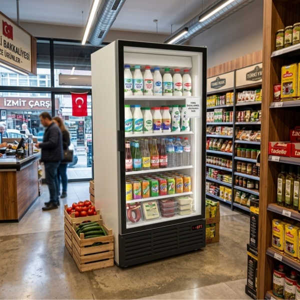 Kiwi 630 Tek Kapılı Şişe Soğutucu Dolap