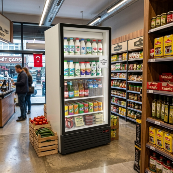 Kiwi 660 NT Tek Kapılı Dondurucu