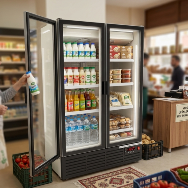 Kiwi 1300 NT 2 Kapılı Soğutucu Dolap