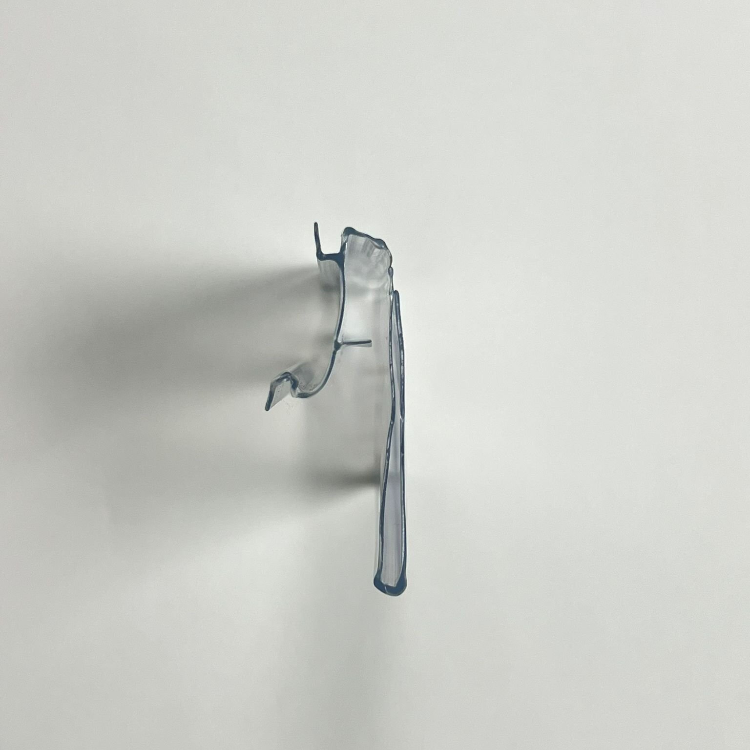 Sallantılı Şeffaf Etiket 4x10cm (100'lü Paket) - Raf Önü Fiyat Etiketliği