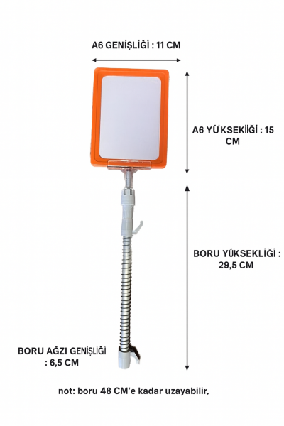 Federteleskoprohr A6 Rahmen SET (10er Pack)