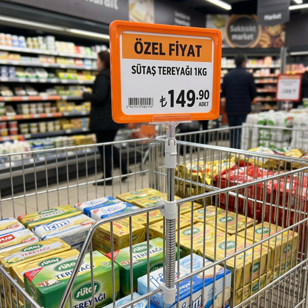 Yaylı Teleskopik Borulu A6 Çerçeve Takım (10'lu Paket)