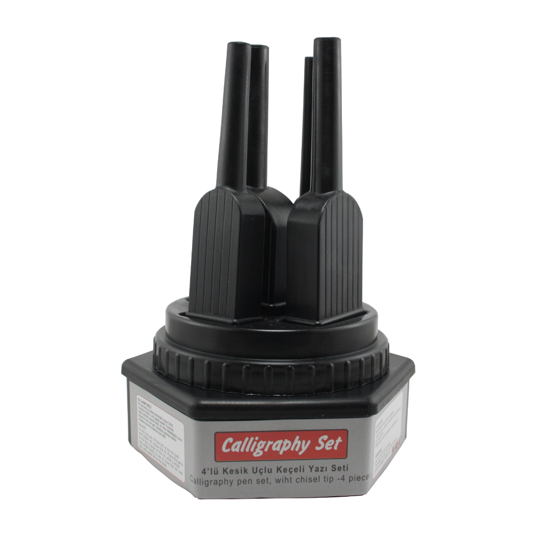 Callıgraphy Set 4Lü Keçeli Yazı Seti