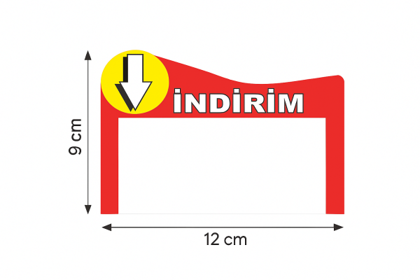 Promosyon Etiket Kulakçığı ( 25 Li Paket )