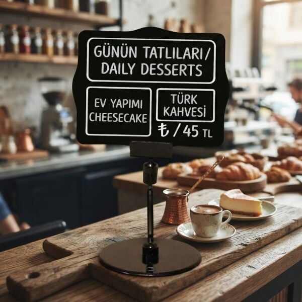 Ayaklı Fiyatlık Kare SE461 (10 Adet)