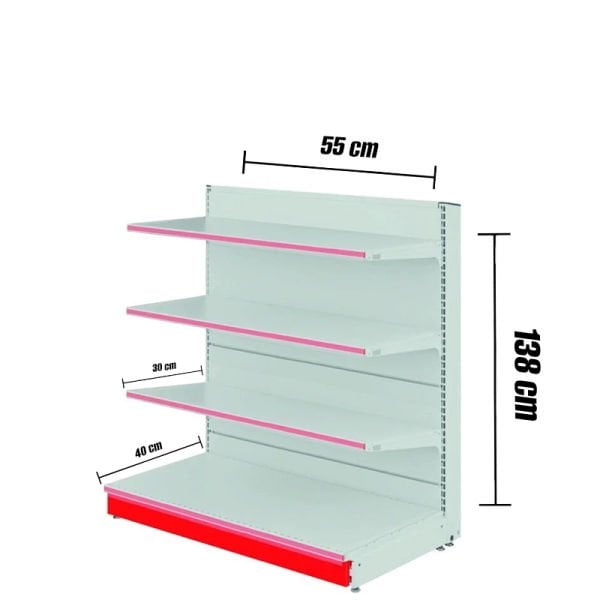Tekli Orta Reyon(3Lü) 138 H 55 X 40A/3X30