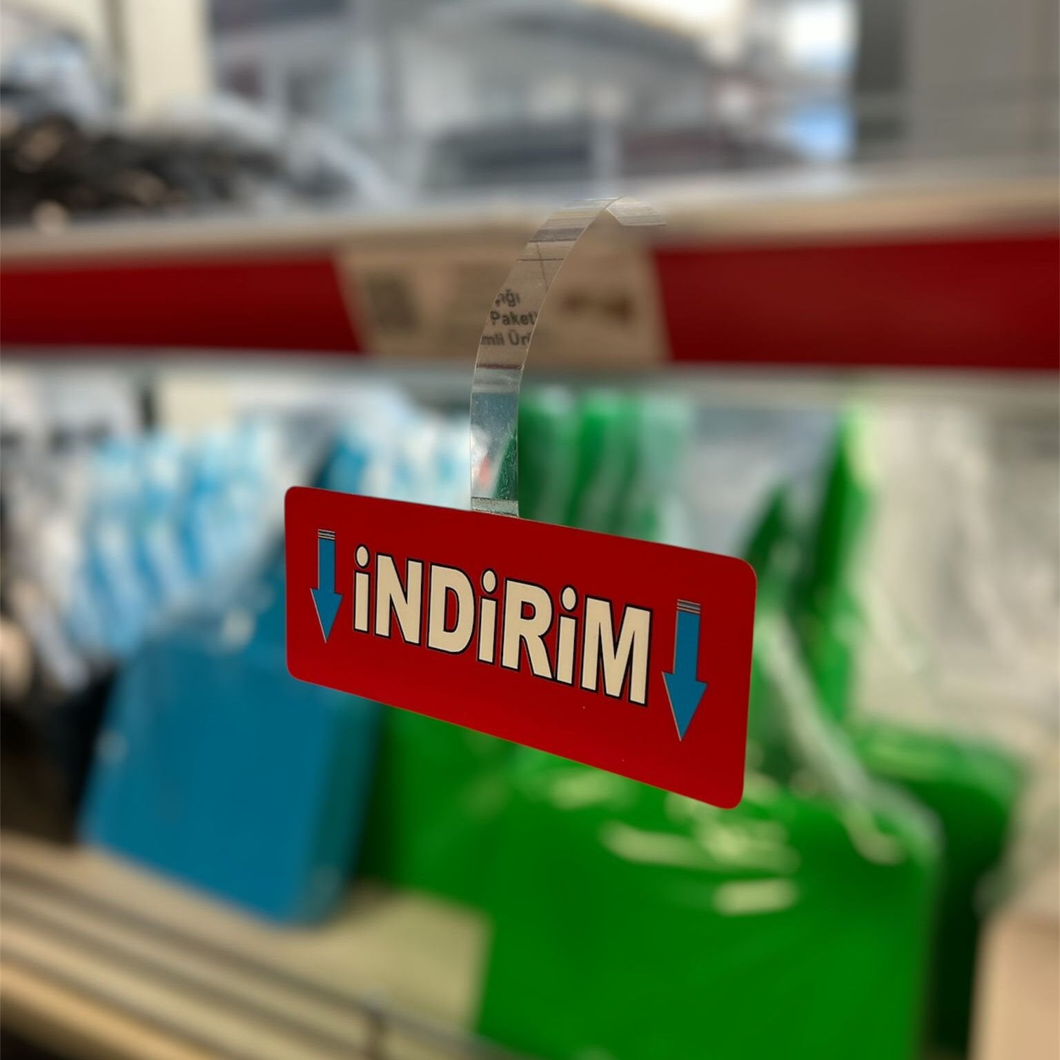 Sarkıtmalı İndirim Etiketi IE 416-1 (25'li Paket)
