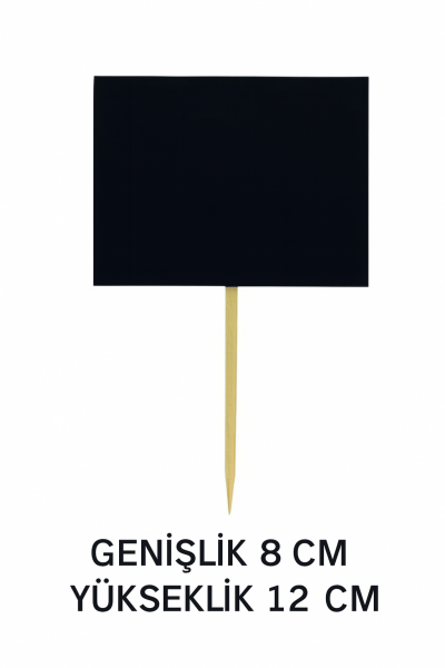 Ahşap Saplamalı Fiyatlık Baskısız Se-479 (10 Lu Paket)