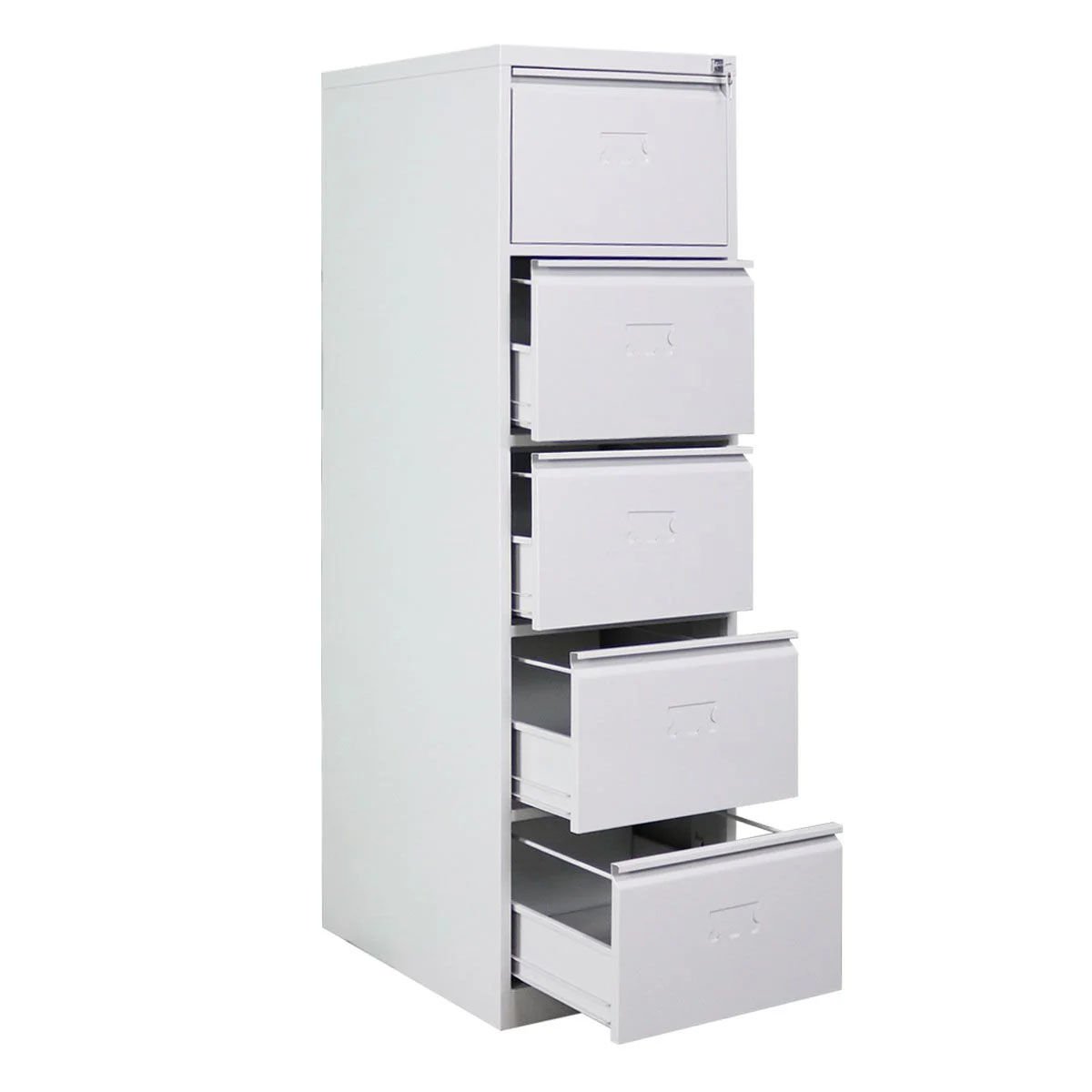 Metal Beşli Kartoteks Dolabı - Özlük Dolabı