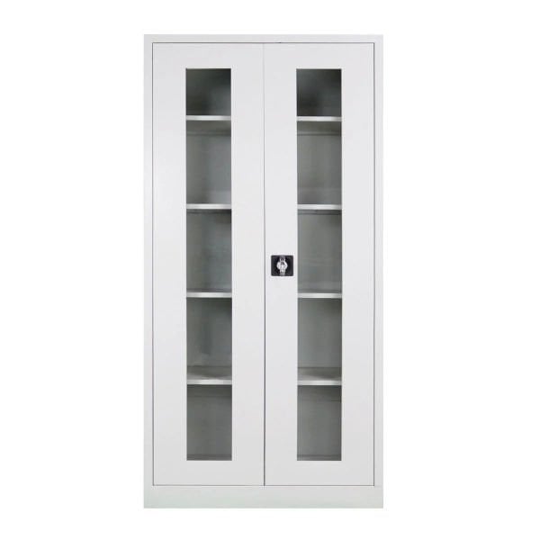 Camlı Metal Dosya Dolabı 198'lik Ofis Arşiv Dolabı