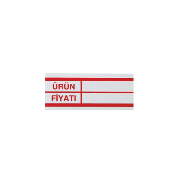 Silinebilir Raf Etiketi Se-455 (100 Adet)