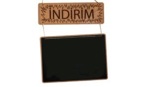 Askılı Kara Tahta 21*30 cm