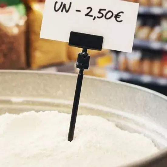 Saplamalı Etiket Tutucu (10'lu Paket)
